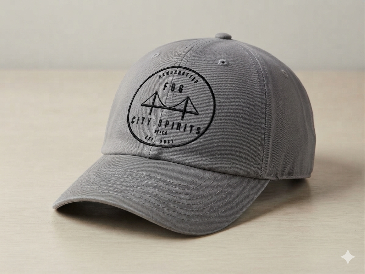 Fog City Bridge Snapback hat